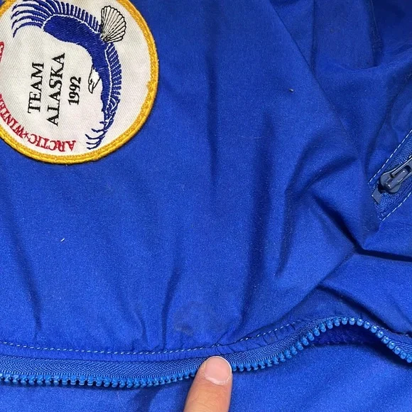 Vintage 1992 Arctic Winter Games Team Alaska Jacket C1 - Picture 10 of 11